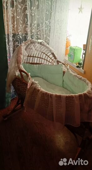 Люлька плетёная из лозы