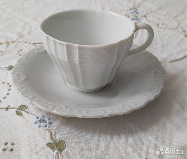 Чайная пара Meissen фарфор