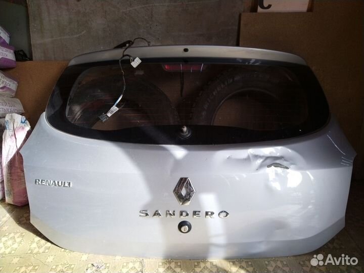 Крышка багажника рено сандеро