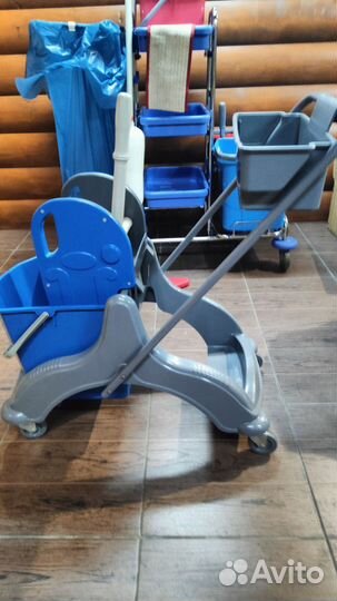 Тележка для уборки с отжимом