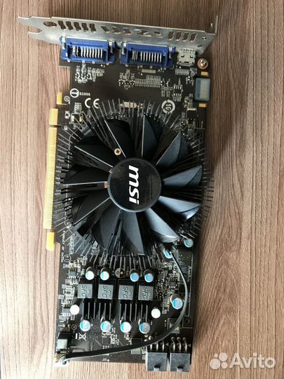 Видеокарта MSI nvidia GeForce GTX 560Ti