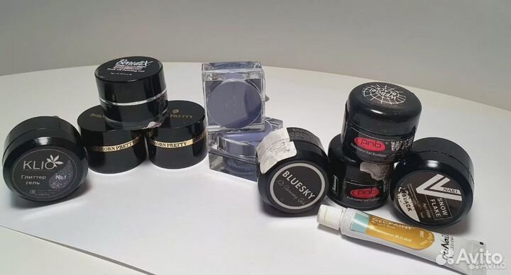 Набор для дизайна ногтей гель-краски гели капли др