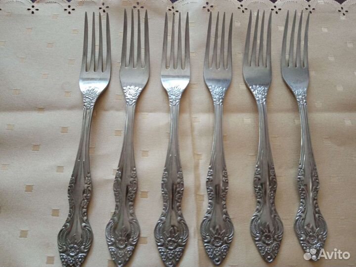 Столовые приборы ссср, чайные ложки, вилка Япония