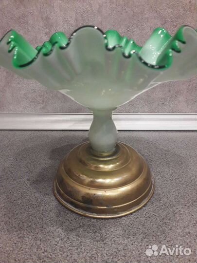 Ваза - фруктовница, старинная