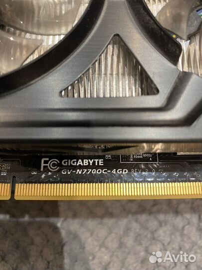 Видеокарта gtx 770