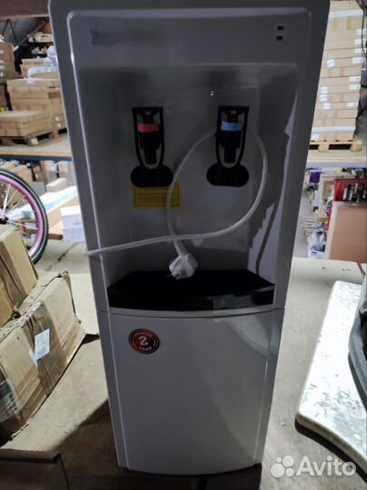 Кулер для воды Aqua work 0.8-LDR бело-черный