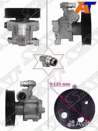 Насос гур mercedes-benz CLK-class