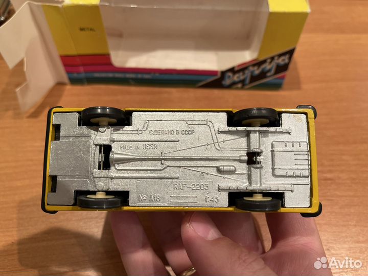 Модель раф 2203 А18 гаи СССР 1/43