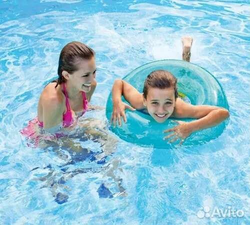 Круг для плавания, d76 см, от 8 лет, intex
