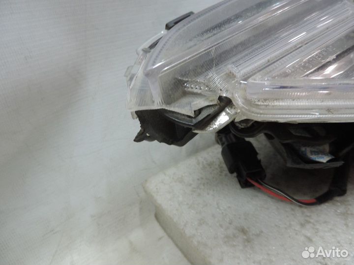 Фара противотуманная с дхо левая Hyundai Santa Fe