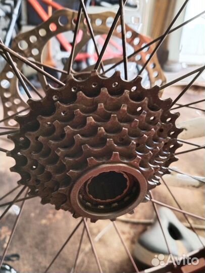 Велосипед горный на запчасти