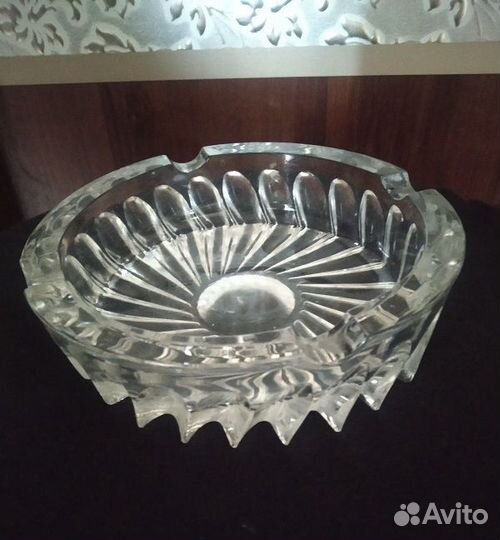 Пепельница хрустальная СССР
