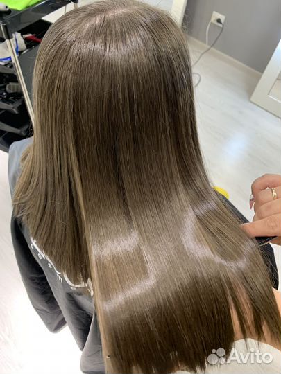 Кератин ботокс волос