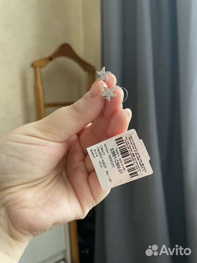 Серебряные серьги