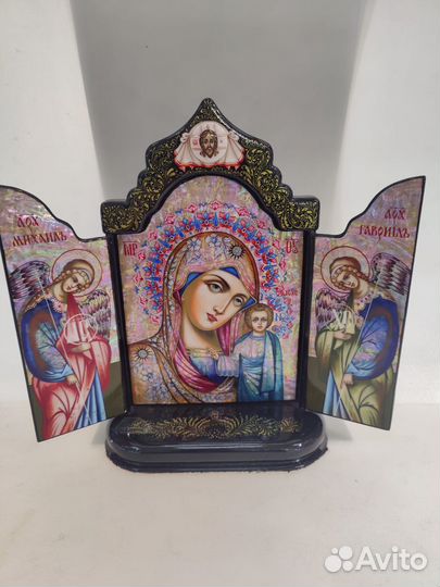 Складень Икона Казанская Божия Матерь