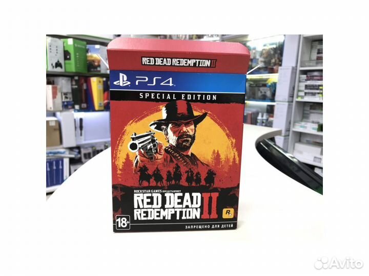 Red Dead Redemption 2 Коробка из под издания (PS4)