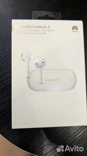 Беспроводные наушники huawei FreeBuds 3i белые