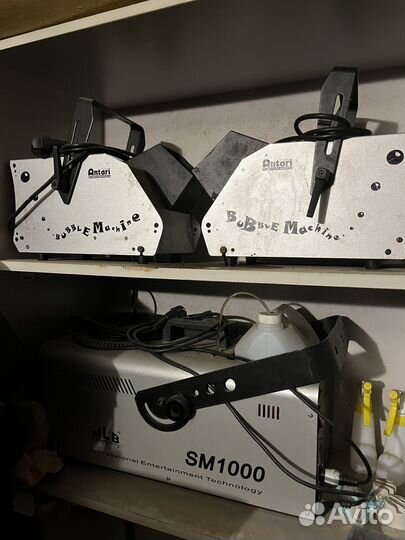 Генератор спецэффектов мыльные пузыри, снег машина