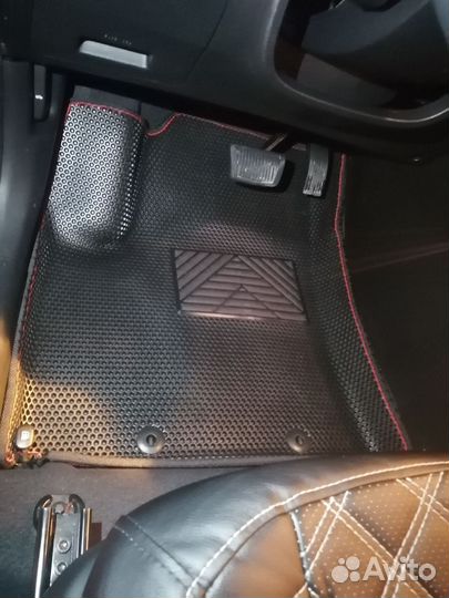 Эво коврики 3D с бортиками Qoros