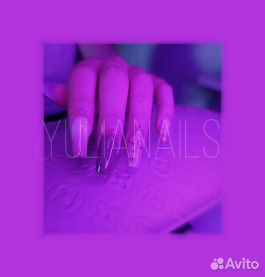 Маникюр наращивание