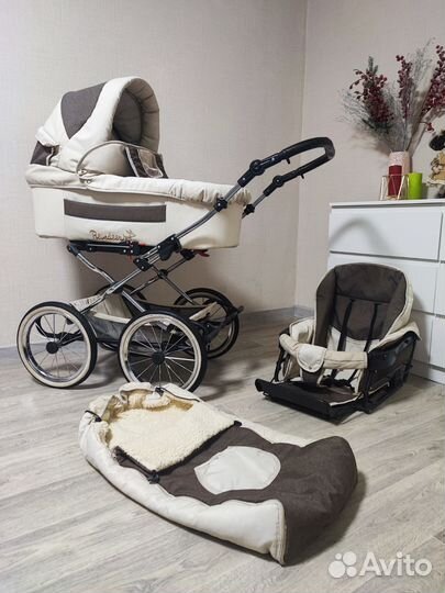 Коляска 2 в 1 классика +конверт