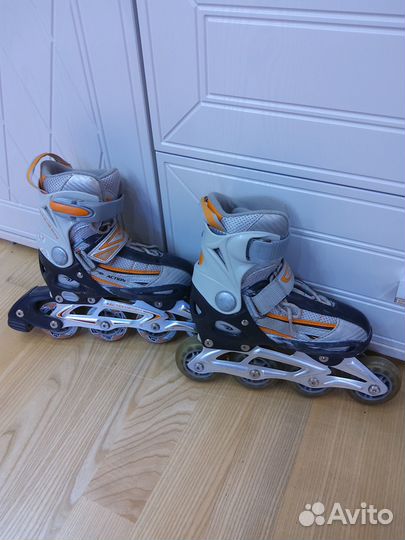 Роликовые коньки детские action sport р.33-36