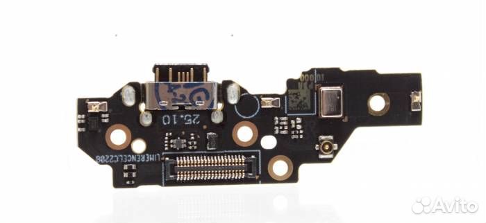 Шлейф Nokia 5.1 Plus (TA-1105) (плата) + Разъем за