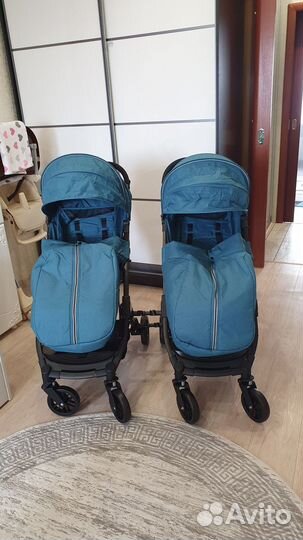 Детская коляска для двойняшек