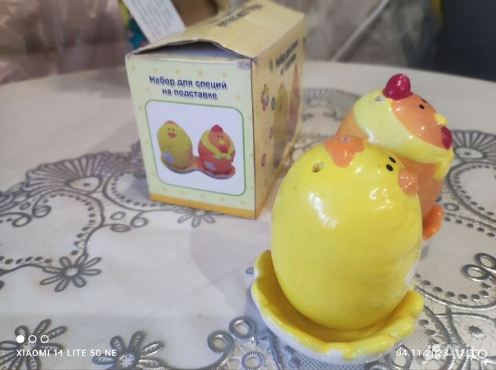 Набор солонка и перечница