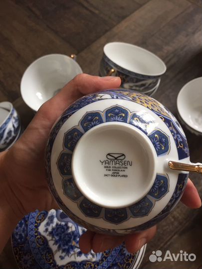 Кофейный сервиз Yamasen Gold
