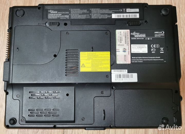 Ноутбук Fujitsu Siemens (на запчасти)