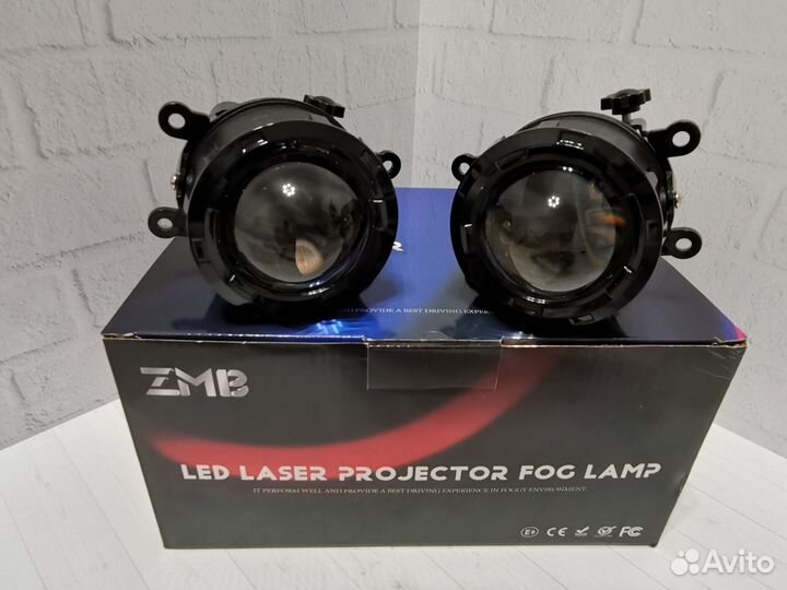 Светодиодные LED линзы птф LADA Renault Ford