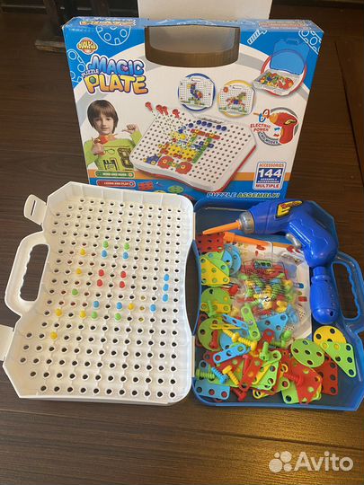 Детский конструктор мозаика