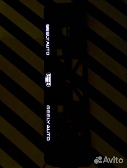 Рамка под номер с подсветкой надписи