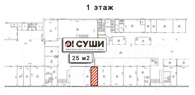 Готовый арендный бизнес, 25 м²