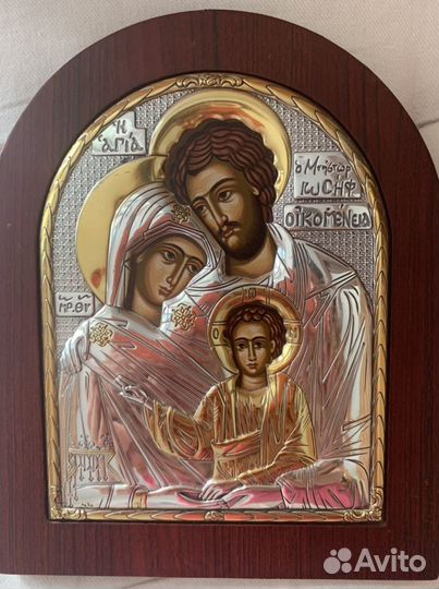 Икона из Иерусалима, серебро