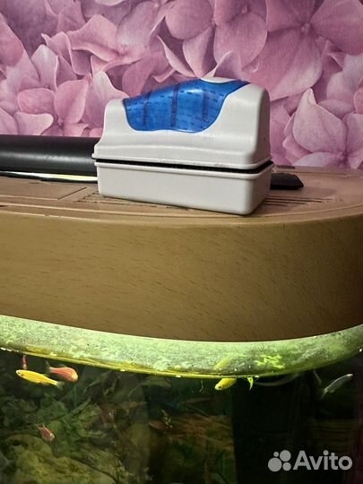 Магнитная щетка для аквариума