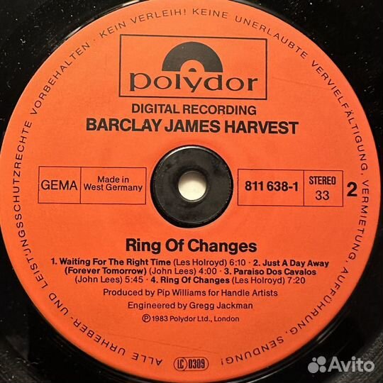 Barclay James Harvest – Ring Of Changes