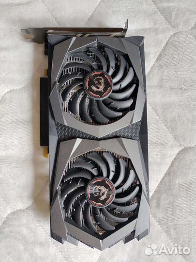 Видеокарта GTX 1650 msi Gaming X