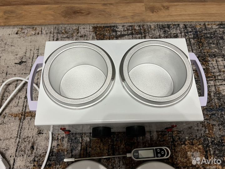 Воскоплав двойной баночный