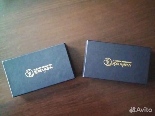 Наборы монет Южной Кореи. Футбол чм 2002г