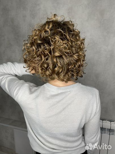 Биозавивка, химическая завивка, прикорневой объем