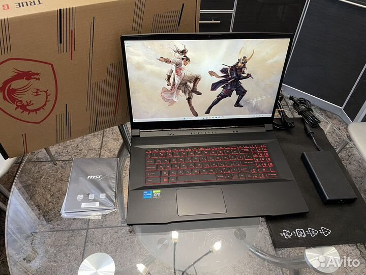 MSI Katana GF76 3060 i5 11400H 16 512 144 Hz