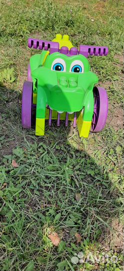 Машинка каталка Мегаблок
