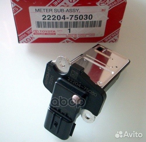 Датчик pасхода воздуха 2220475030 toyota