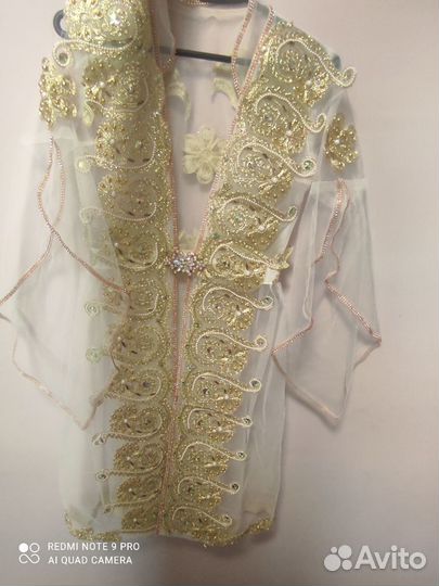 Узбекская национальная платье комплект невесты