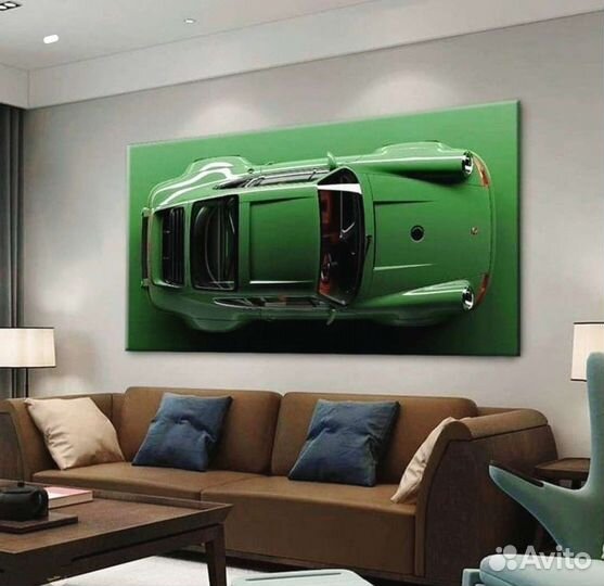 Топовые картины на холсте 3D Sports car Йошкар-Ола