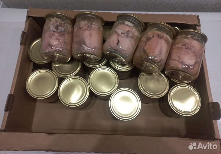 Тушенка куриная,свинная собственном соку