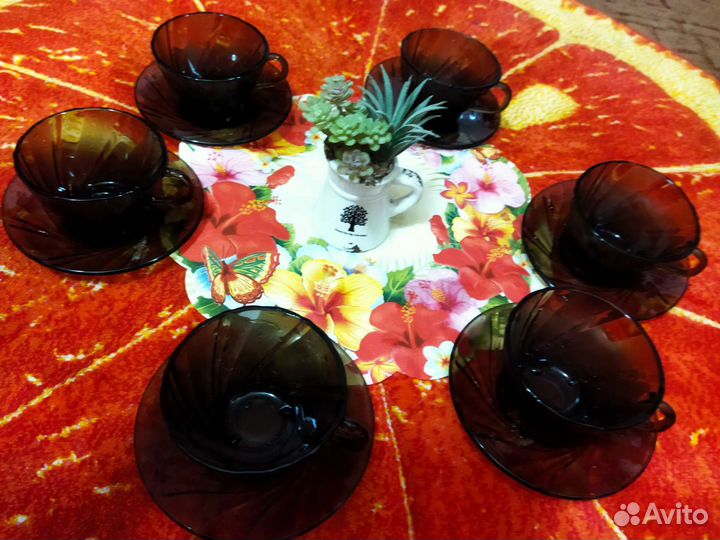 Набор столовой посуды luminarc чайный, 6пар