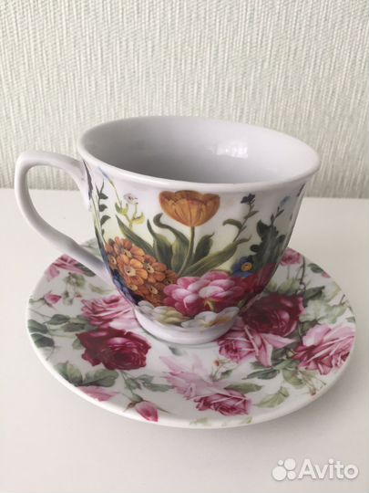 Чашка с блюдцем